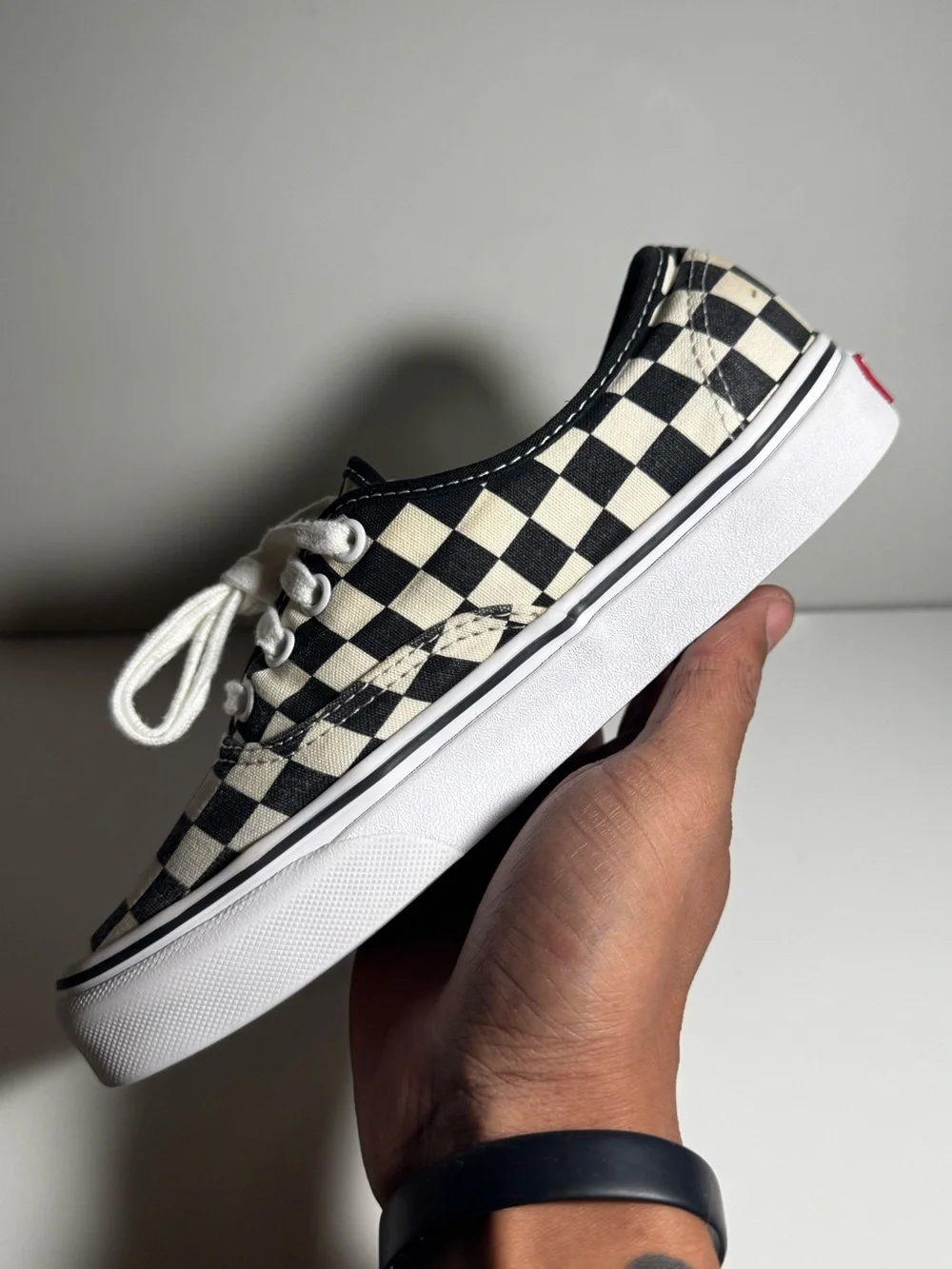 Vans Classic Checkerboard “Golden Coast” Black/Cream Women’s Size 6.5 - Picture 9 of 12